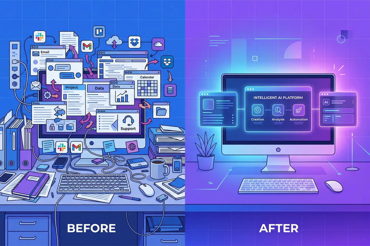 I Replaced Half My Tech Stack with AI Tools — Here's What Happened